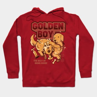 Golden Boy - Cute Golden Retriever Dog Gift Hoodie